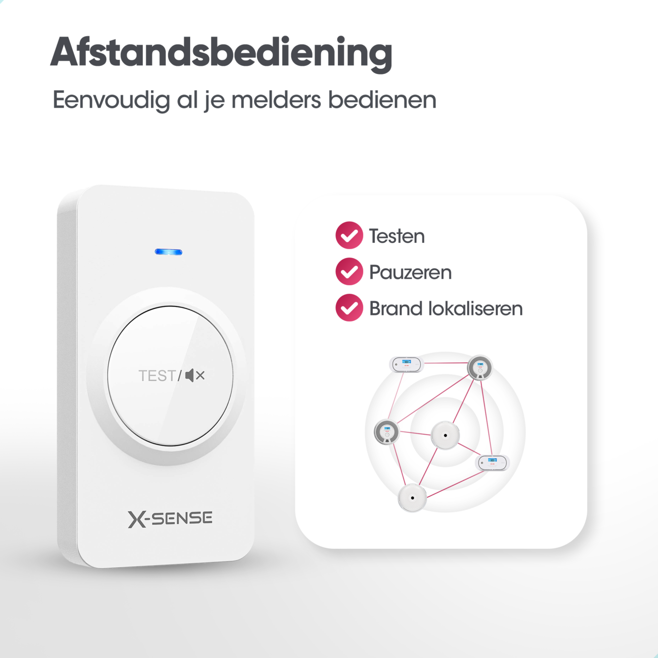 Koop X-Sense RC01 Afstandsbediening RF