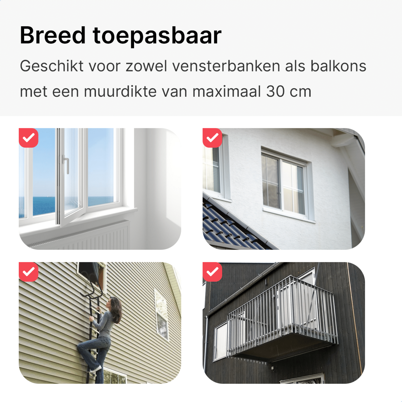 Koop SAVS ESC-1600 Vluchtladder 16 meter