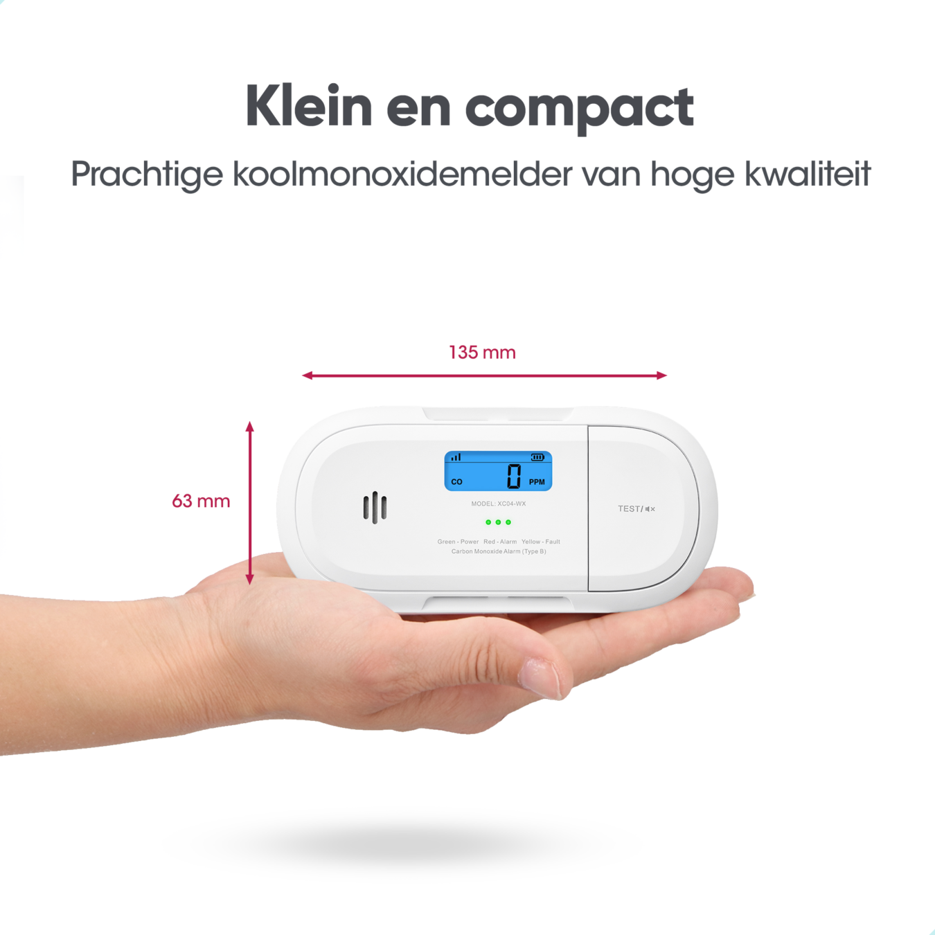 Koop X-Sense XC04-WX Koolmonoxidemelder - Slimme melder WiFi