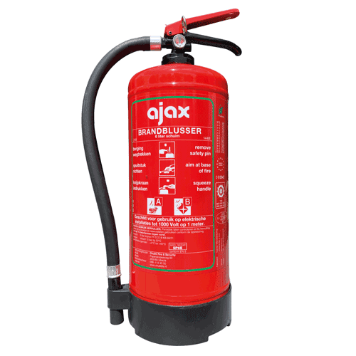 Koop Ajax SP6E Brandblusser schuim 6 liter – Fluorvrij