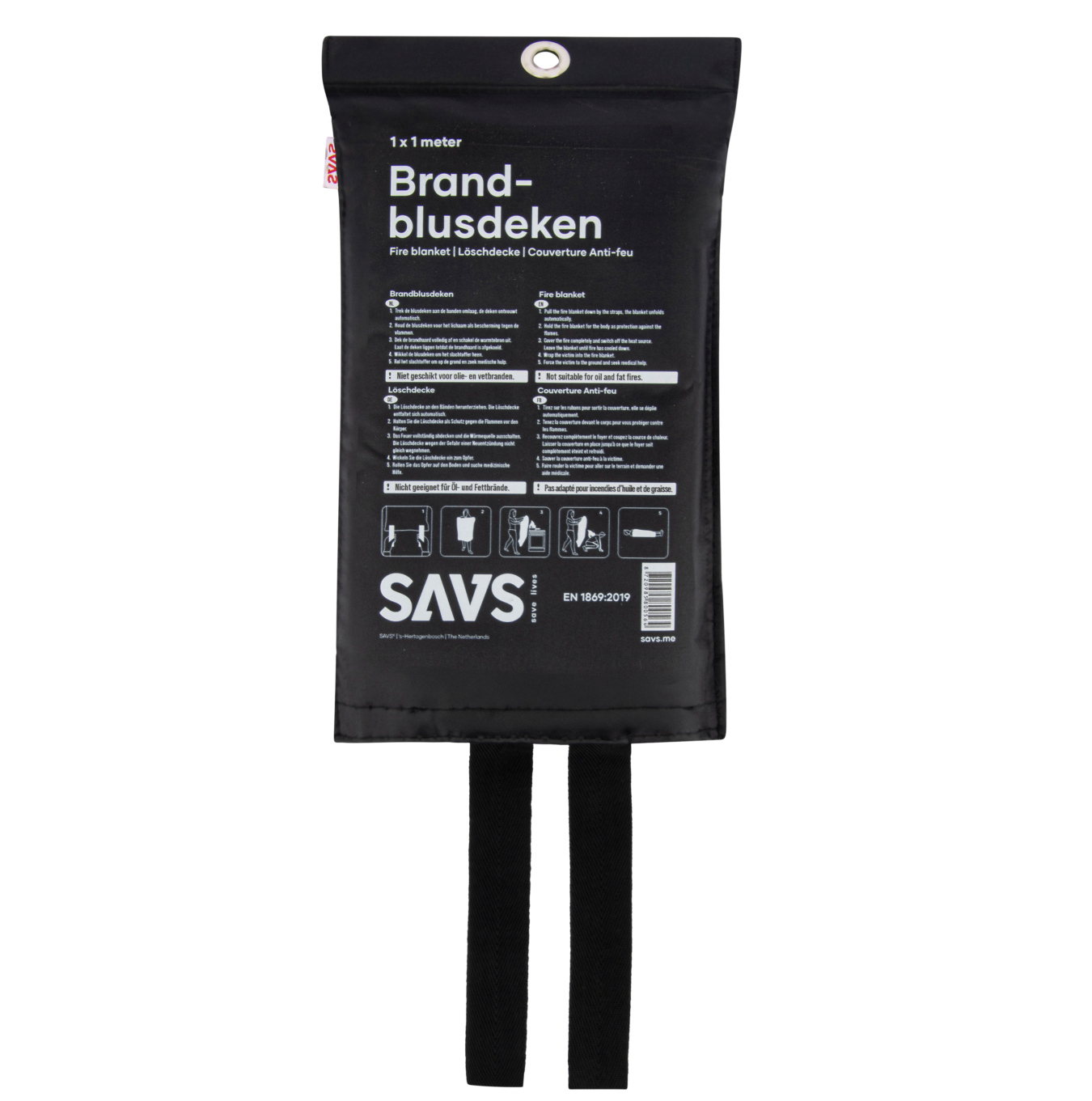 Koop SAVS® Blusdeken 1 m x 1 m - Gentlemen's Club