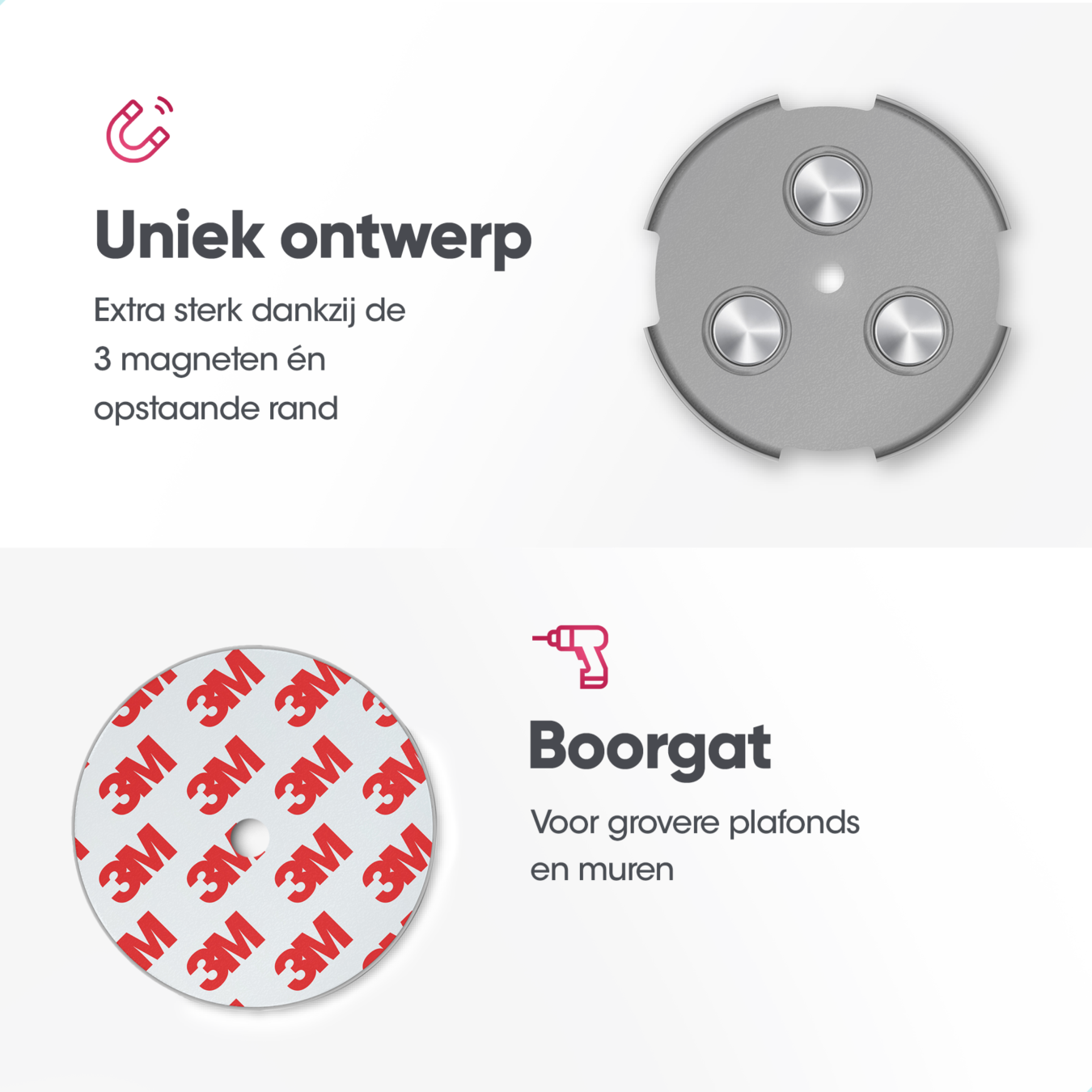Koop Magnetische montageset RMAX-60 - 10-pack - 60mm